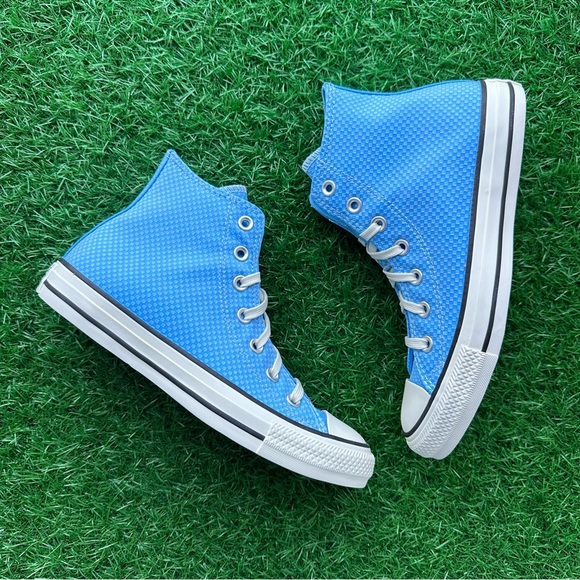 💝Converse Chuck Taylor All Star Ctas Hi Light Blue - Picture 6 of 10